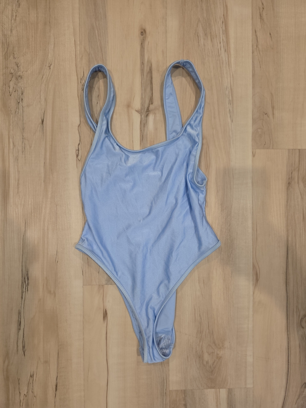 Forever 21 Light Blue One-Piece Bathing Suit S Brand New Unused